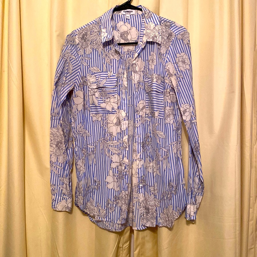 Express Button Up Blouse - image 1